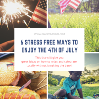 6 ways stress free ways to enjoy the 4th of July